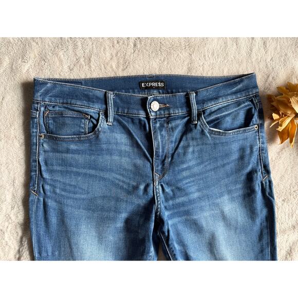 Express Ankle Legging Mid-Rise Jean Size 12 - Picture 3 of 7